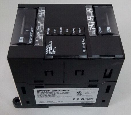 60Hz CPU Unit Omron PLC CP1E-E10DR-A Control Module 2K Steps