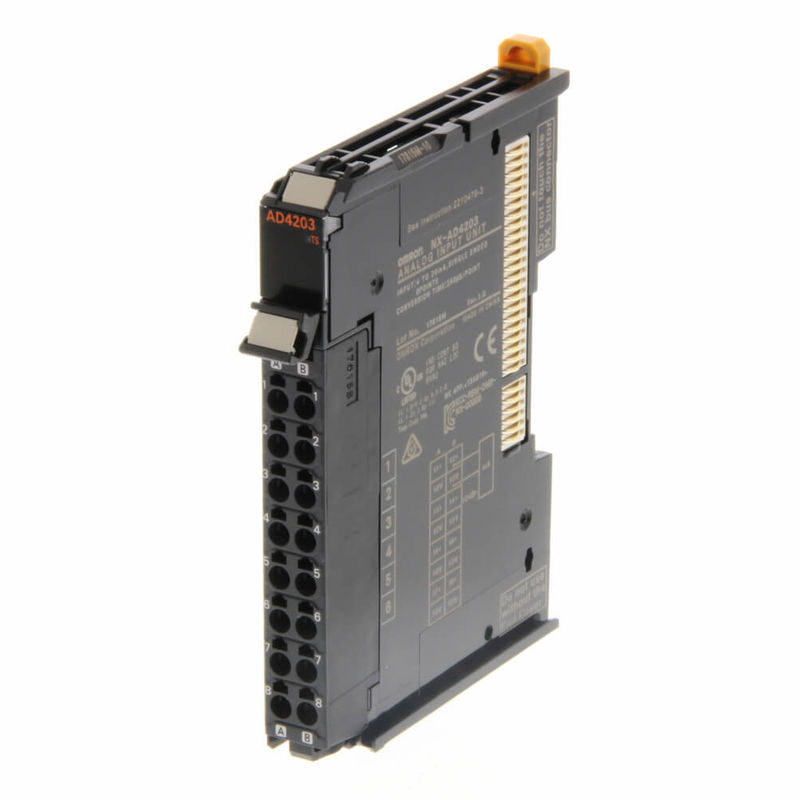 8 Points Omron PLC Module NX-AD4203 13 Bit Analog Input Unit